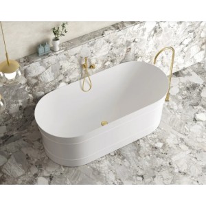 Bondi Freestanding Bath Matte White 1700